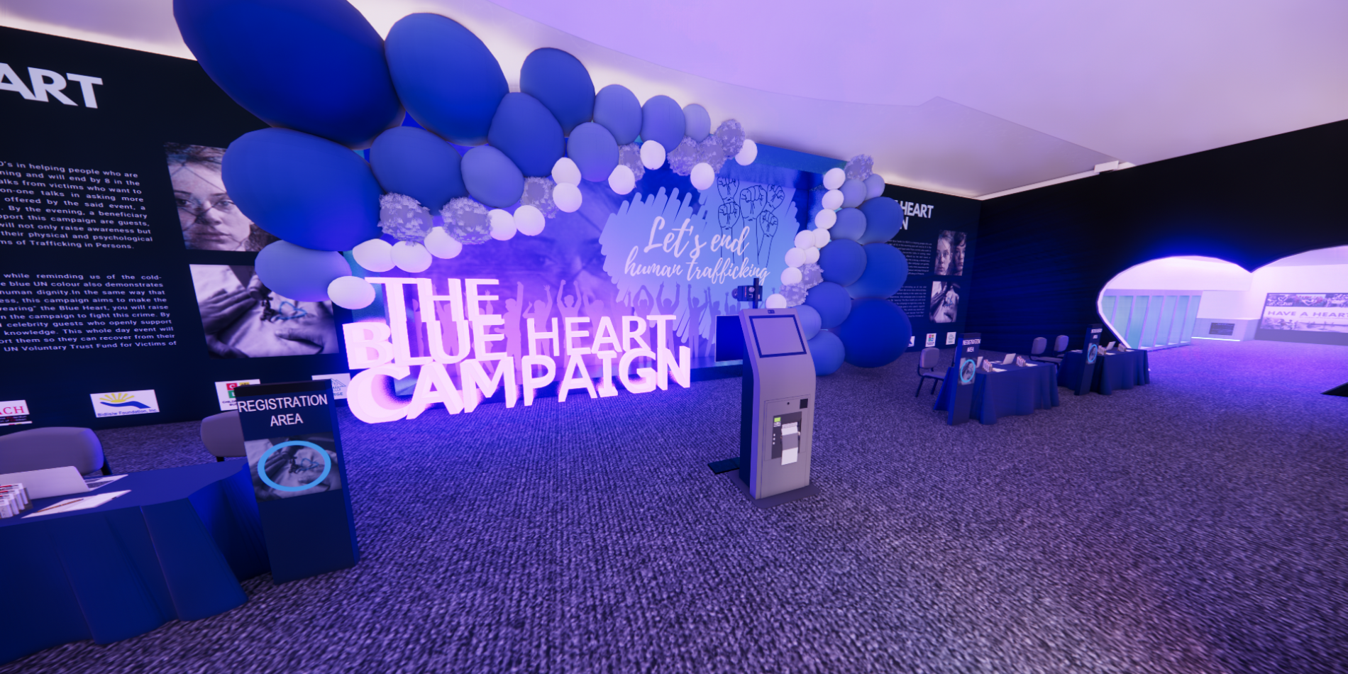 THE BLUE HEART CAMPAIGN: AGAINST TRAFFICKING - M Interiors - Cebu Interior Design
