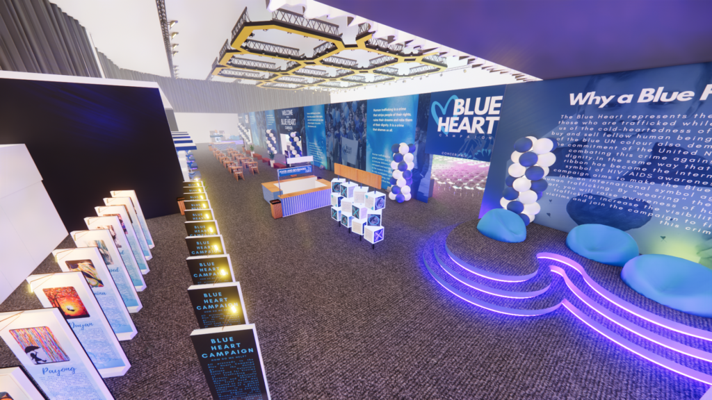 THE BLUE HEART CAMPAIGN: AGAINST TRAFFICKING - M Interiors - Cebu Interior Design