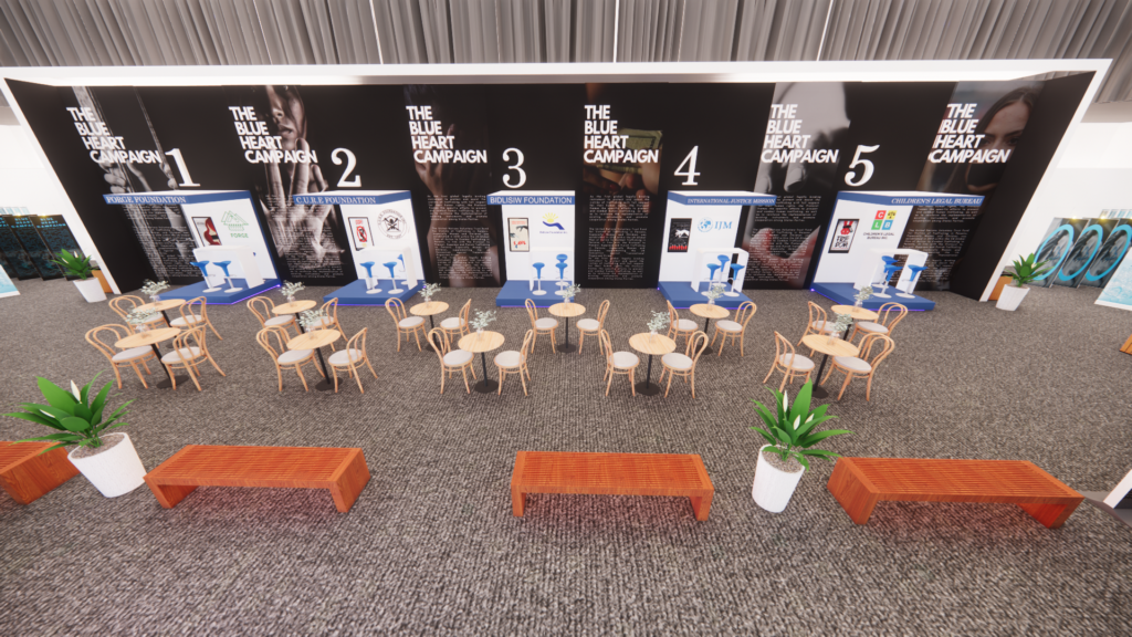 THE BLUE HEART CAMPAIGN: AGAINST TRAFFICKING - M Interiors - Cebu Interior Design